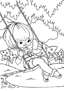 rainbow bright Online Coloring